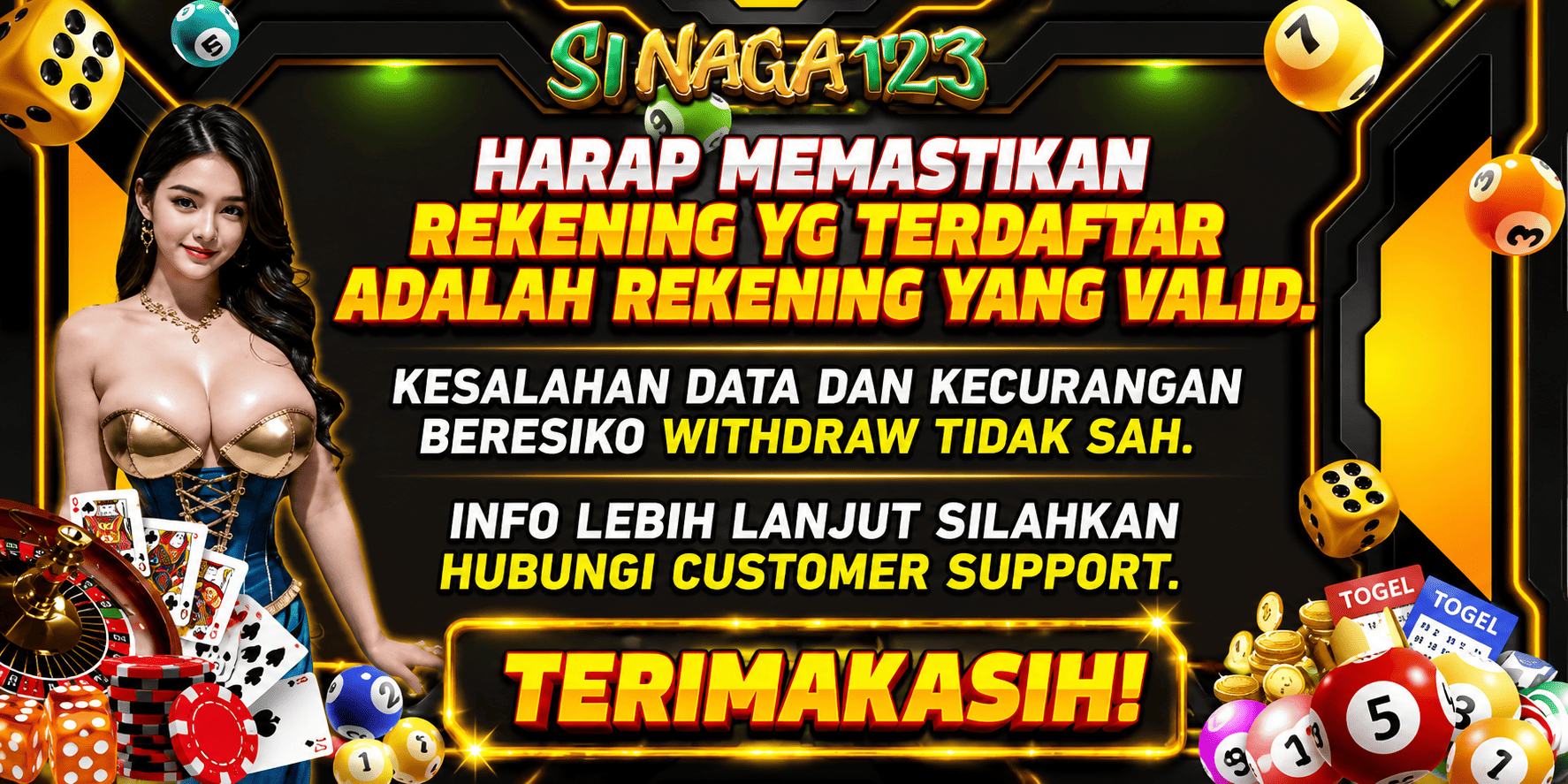 Rekening Valid